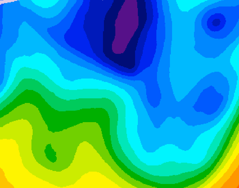 GDPS 500 millibar geopotential height 168 hour forecast chart for Canada based on 2026/01/27 0000Z data