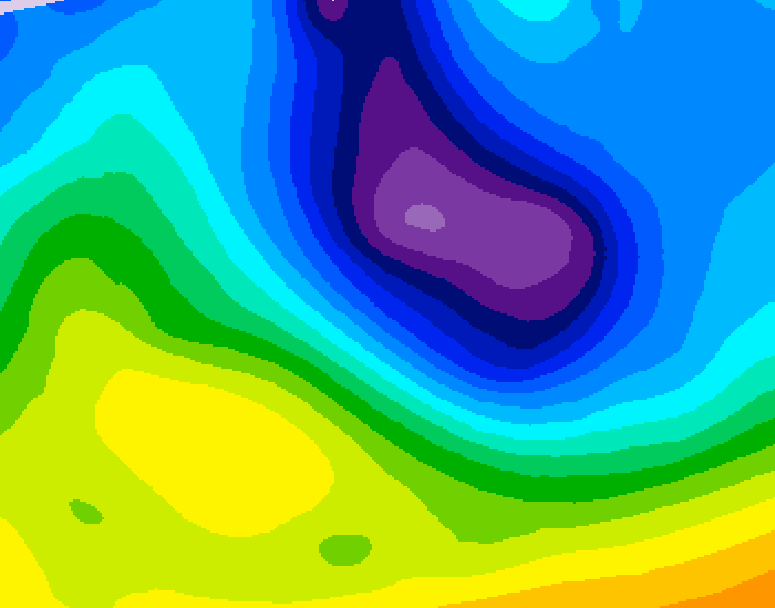 GDPS 500 millibar geopotential height 240 hour forecast chart for Canada based on 2026/01/27 0000Z data