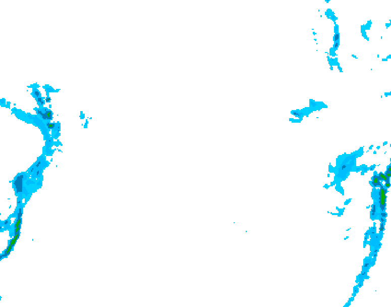 GDPS precipitation 012 hour forecast chart for Canada based on 2026/01/27 0000Z data