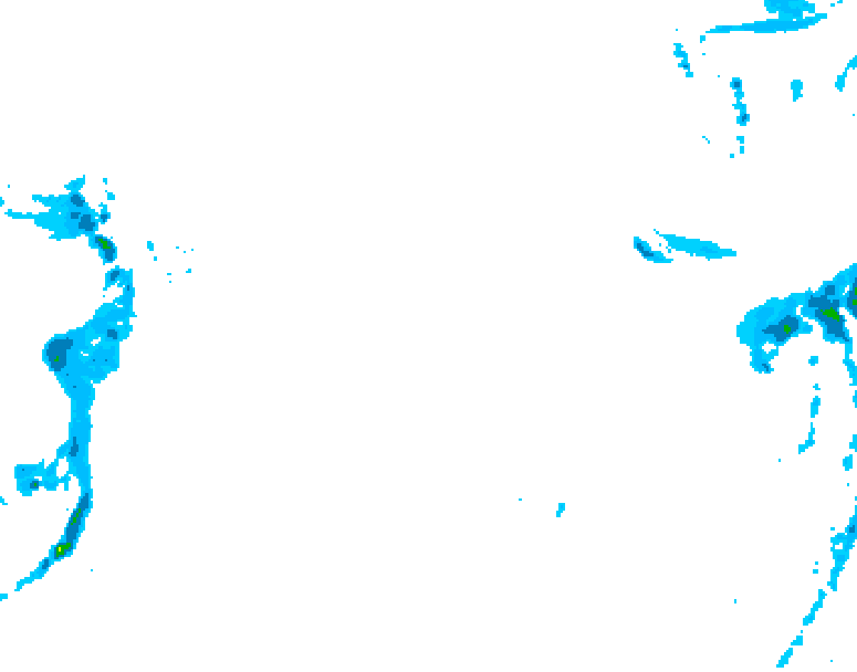 GDPS precipitation 018 hour forecast chart for Canada based on 2026/01/27 0000Z data