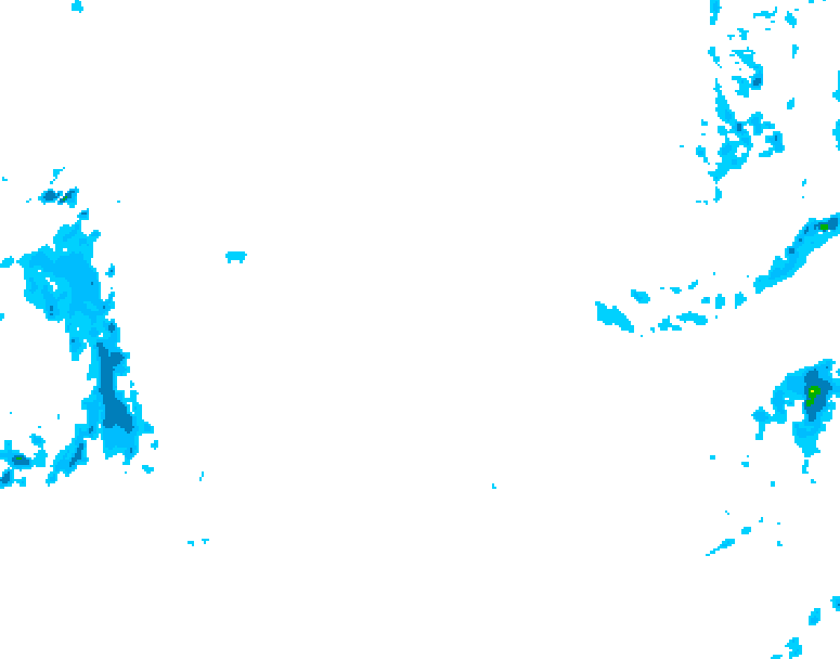 GDPS precipitation 042 hour forecast chart for Canada based on 2026/01/27 0000Z data