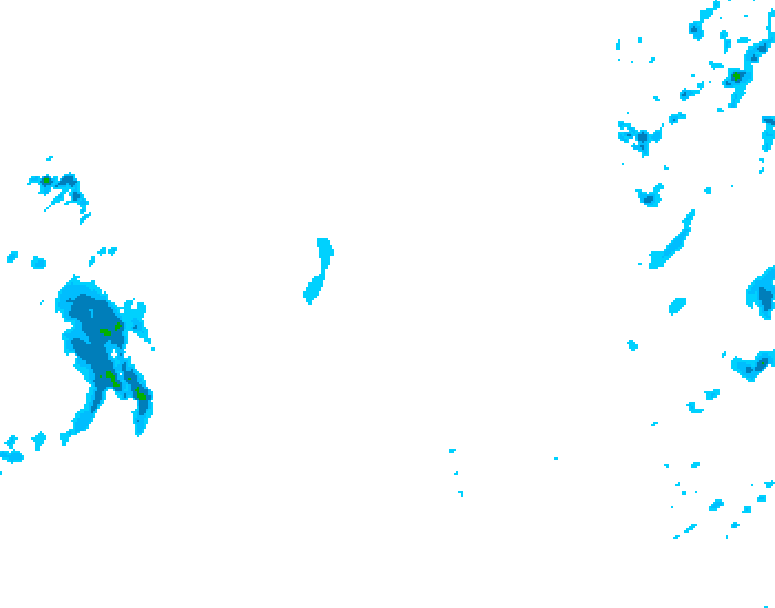 GDPS precipitation 078 hour forecast chart for Canada based on 2026/01/27 0000Z data