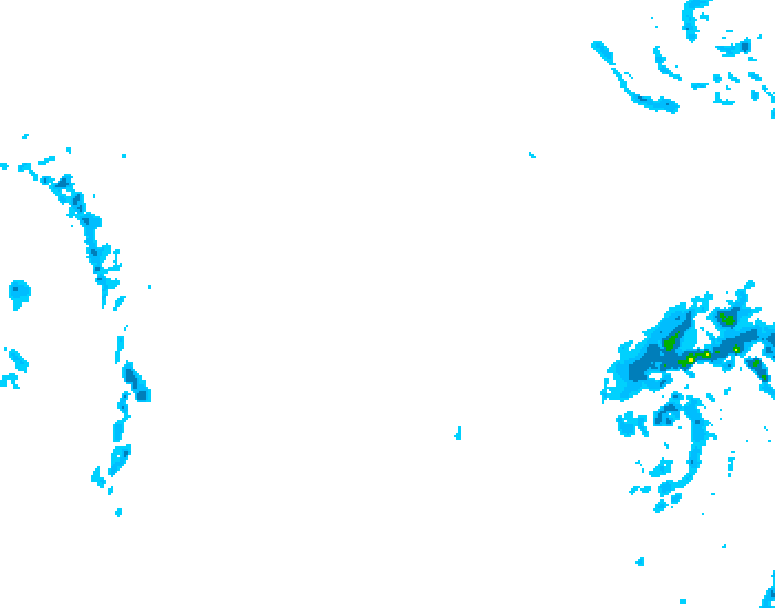 GDPS precipitation 150 hour forecast chart for Canada based on 2026/01/27 0000Z data