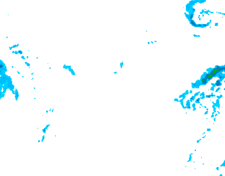 GDPS precipitation 162 hour forecast chart for Canada based on 2026/01/27 0000Z data