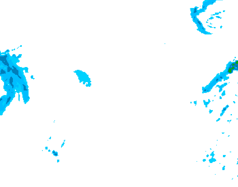 GDPS precipitation 168 hour forecast chart for Canada based on 2026/01/27 0000Z data