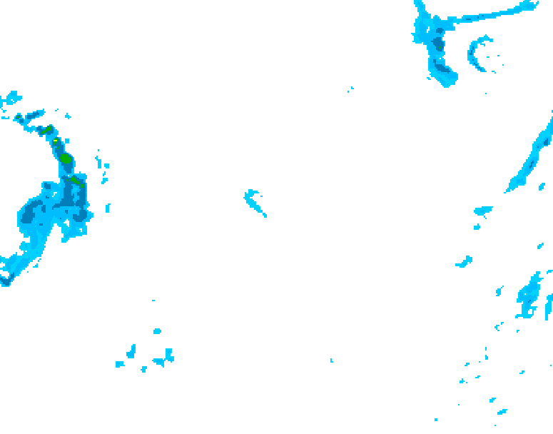 GDPS precipitation 180 hour forecast chart for Canada based on 2026/01/27 0000Z data