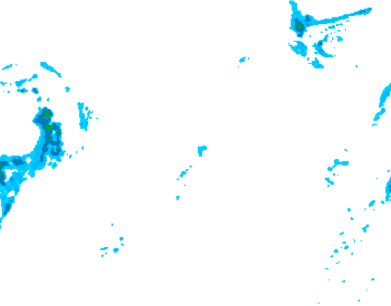 GDPS precipitation 186 hour forecast chart for Canada based on 2026/01/27 0000Z data