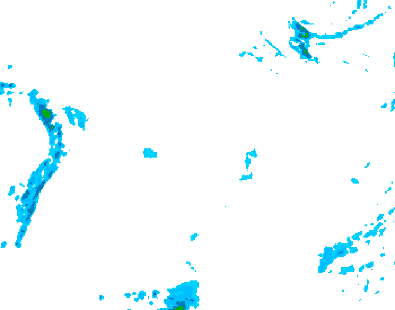 GDPS precipitation 204 hour forecast chart for Canada based on 2026/01/27 0000Z data