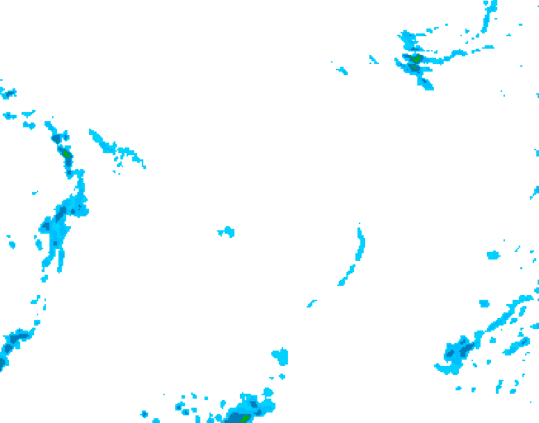 GDPS precipitation 210 hour forecast chart for Canada based on 2026/01/27 0000Z data
