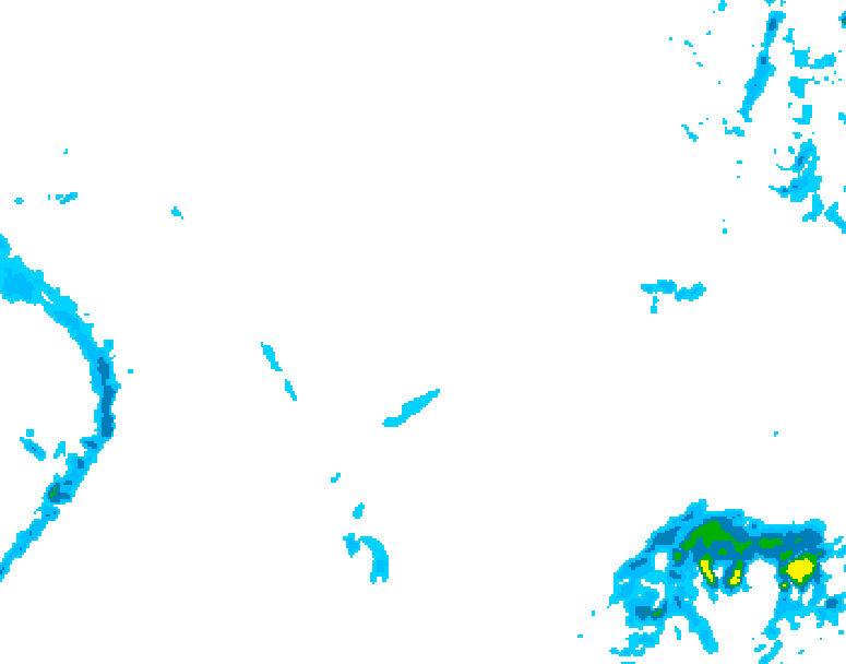 GDPS precipitation 108 hour forecast chart for Canada based on 2026/01/27 1200Z data