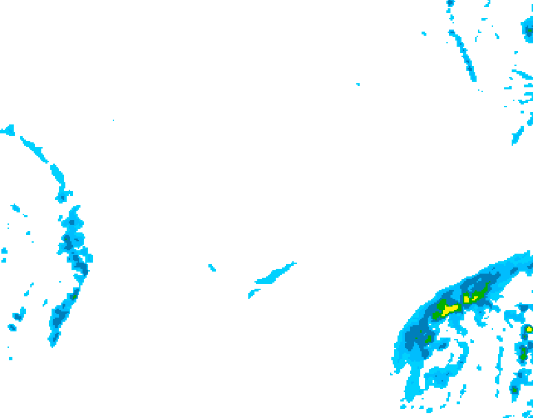 GDPS precipitation 120 hour forecast chart for Canada based on 2026/01/27 1200Z data