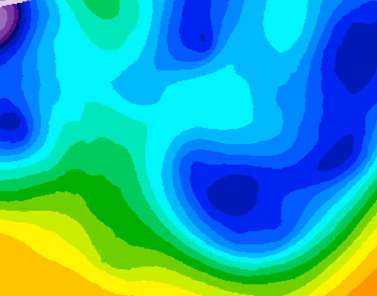 GDPS 500 millibar geopotential height 012 hour forecast chart for Canada based on 2026/01/28 1200Z data