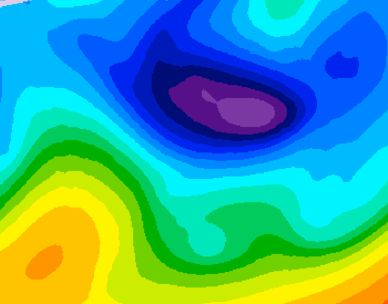 GDPS 500 millibar geopotential height 168 hour forecast chart for Canada based on 2026/01/28 1200Z data