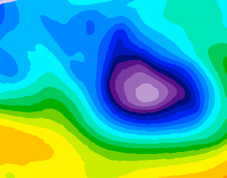 GDPS 500 millibar geopotential height 240 hour forecast chart for Canada based on 2026/01/28 1200Z data