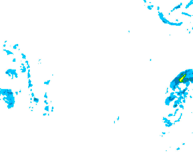 GDPS precipitation 132 hour forecast chart for Canada based on 2026/01/28 0000Z data
