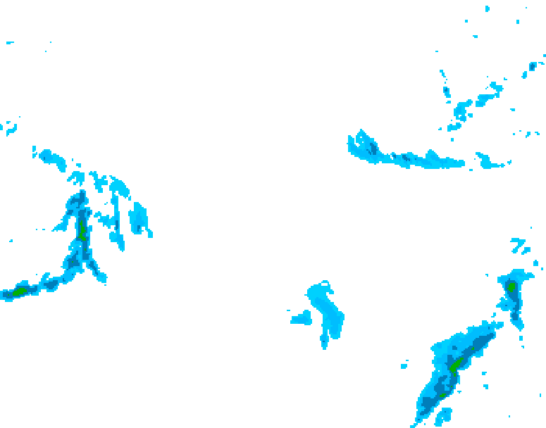 GDPS precipitation 234 hour forecast chart for Canada based on 2026/01/28 0000Z data