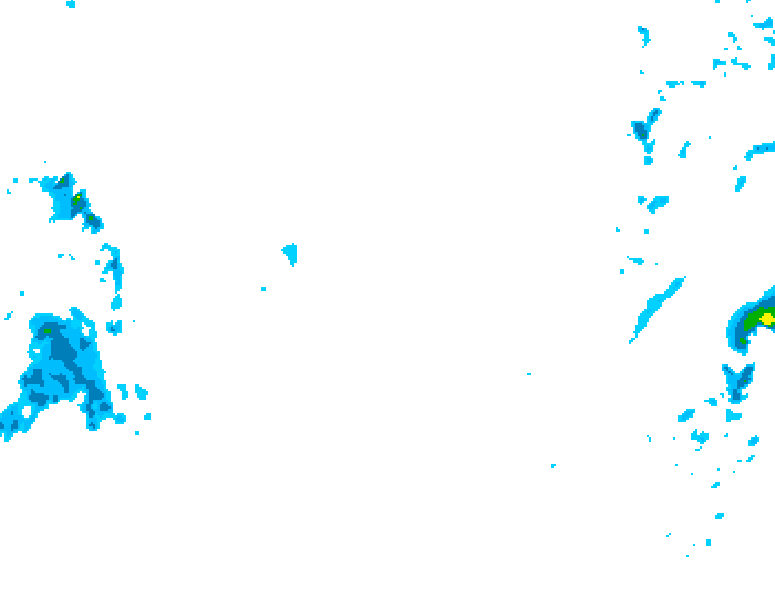 GDPS precipitation 036 hour forecast chart for Canada based on 2026/01/28 1200Z data