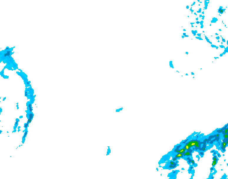 GDPS precipitation 090 hour forecast chart for Canada based on 2026/01/28 1200Z data