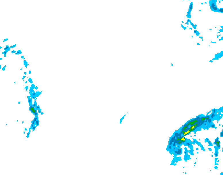 GDPS precipitation 102 hour forecast chart for Canada based on 2026/01/28 1200Z data
