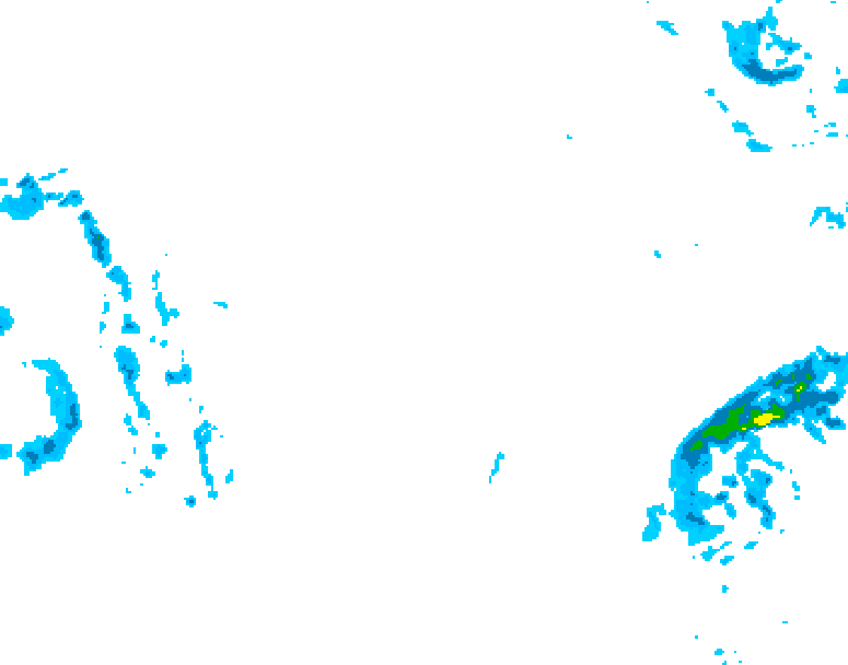 GDPS precipitation 114 hour forecast chart for Canada based on 2026/01/28 1200Z data
