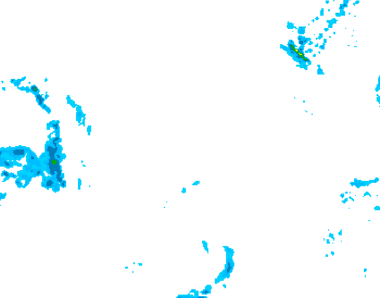 GDPS precipitation 162 hour forecast chart for Canada based on 2026/01/28 1200Z data