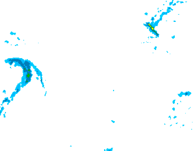 GDPS precipitation 174 hour forecast chart for Canada based on 2026/01/28 1200Z data