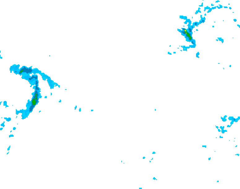 GDPS precipitation 180 hour forecast chart for Canada based on 2026/01/28 1200Z data