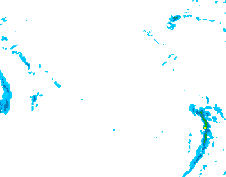 GDPS precipitation 216 hour forecast chart for Canada based on 2026/01/28 1200Z data