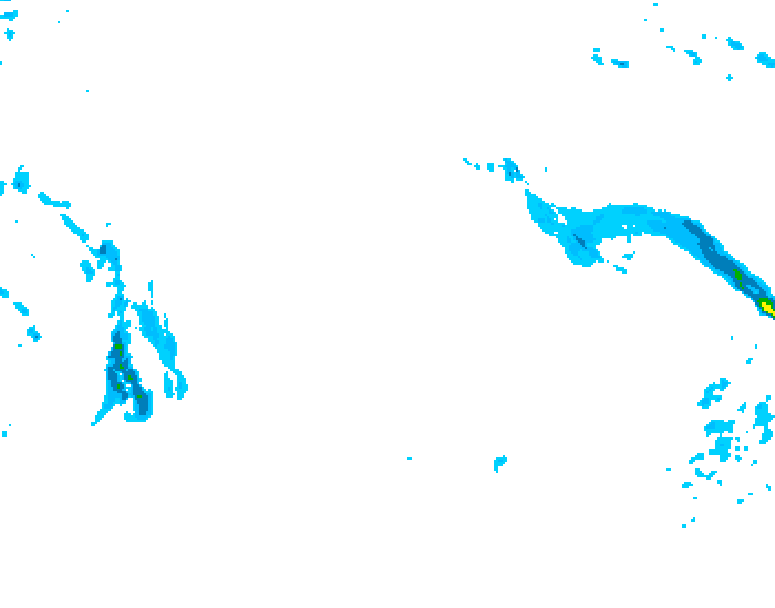 GDPS precipitation 240 hour forecast chart for Canada based on 2026/01/28 1200Z data