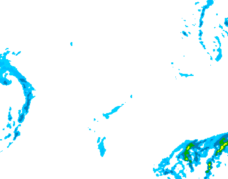 GDPS precipitation 072 hour forecast chart for Canada based on 2026/01/29 0000Z data