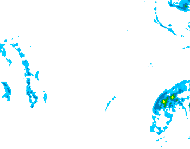 GDPS precipitation 096 hour forecast chart for Canada based on 2026/01/29 0000Z data