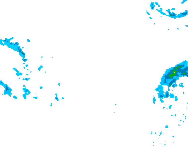 GDPS precipitation 108 hour forecast chart for Canada based on 2026/01/29 0000Z data