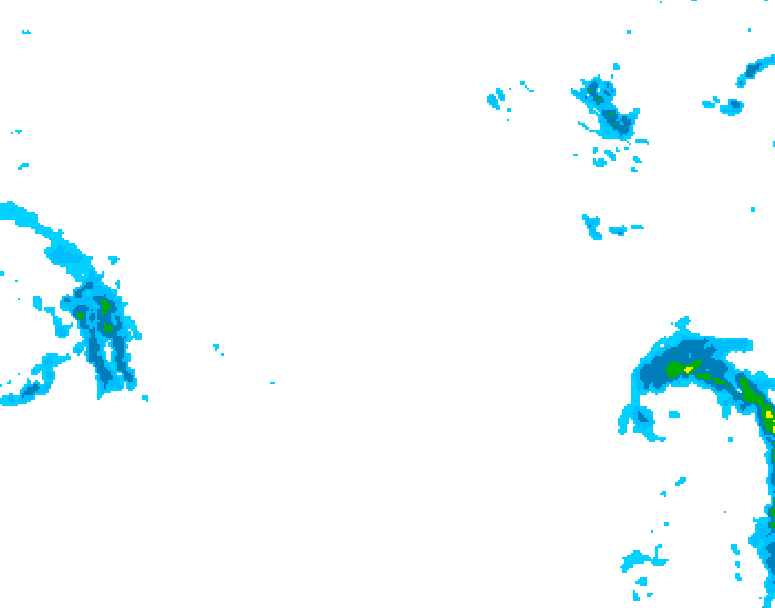 GDPS precipitation 216 hour forecast chart for Canada based on 2026/01/29 0000Z data