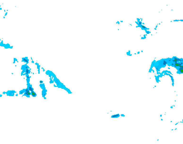 GDPS precipitation 234 hour forecast chart for Canada based on 2026/01/29 0000Z data