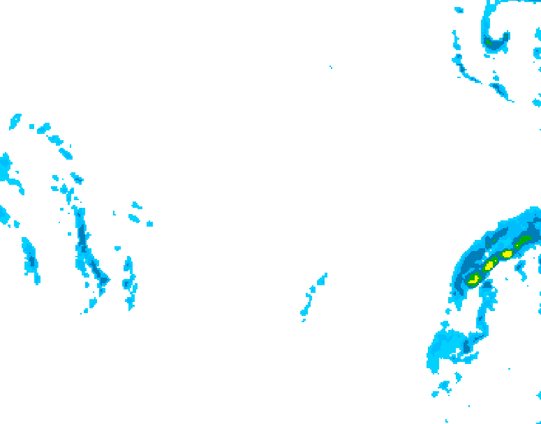 GDPS precipitation 084 hour forecast chart for Canada based on 2026/01/29 1200Z data