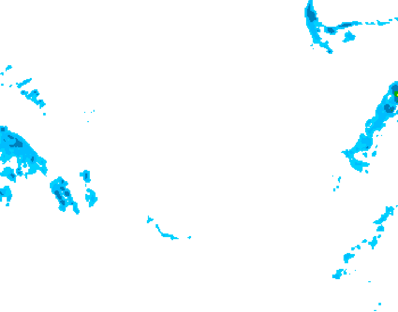 GDPS precipitation 108 hour forecast chart for Canada based on 2026/01/29 1200Z data