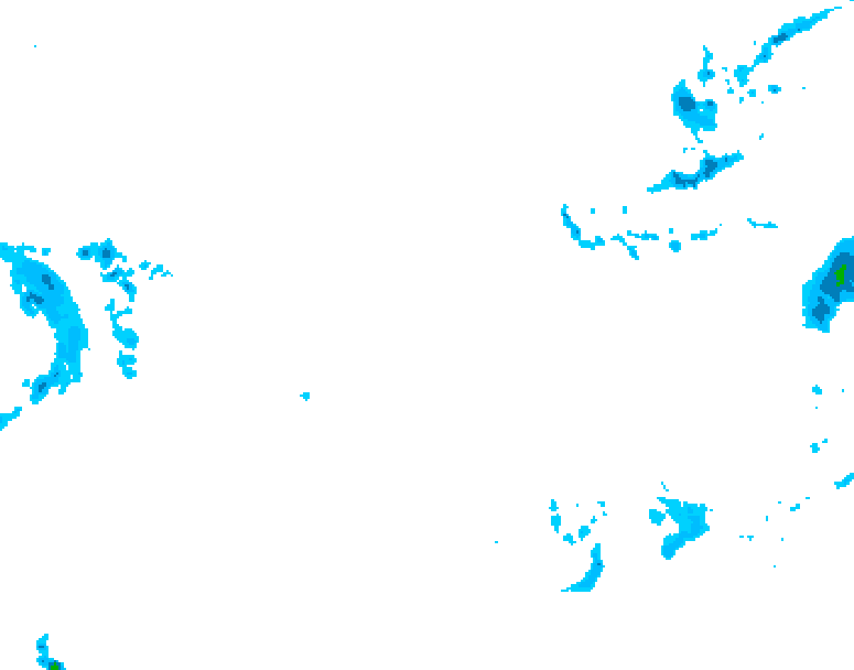 GDPS precipitation 204 hour forecast chart for Canada based on 2026/01/29 1200Z data
