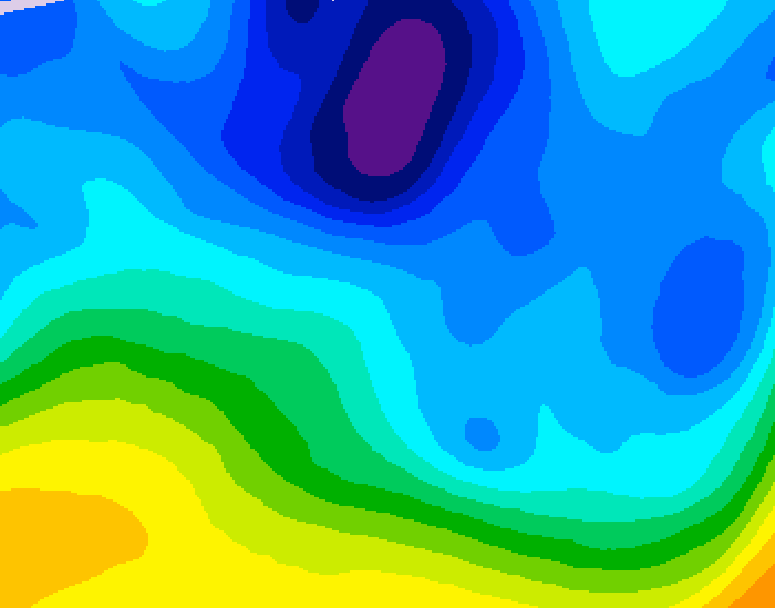GDPS 500 millibar geopotential height 084 hour forecast chart for Canada based on 2026/01/30 1200Z data