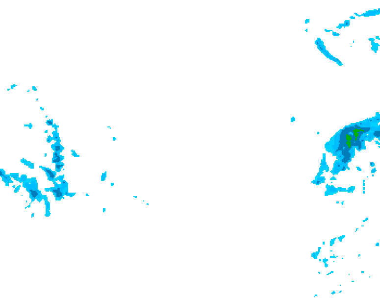GDPS precipitation 072 hour forecast chart for Canada based on 2026/01/30 1200Z data