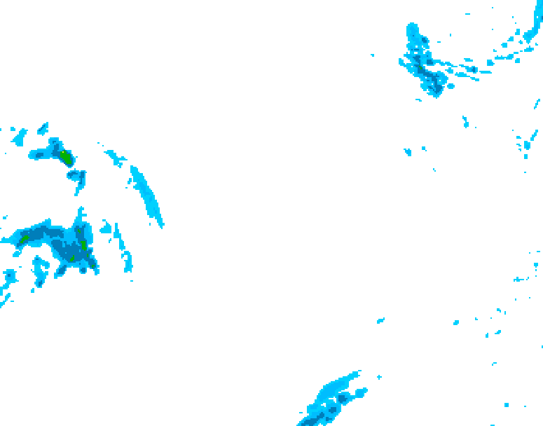 GDPS precipitation 108 hour forecast chart for Canada based on 2026/01/30 1200Z data
