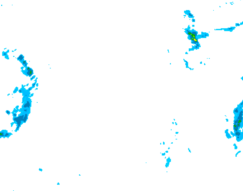 GDPS precipitation 180 hour forecast chart for Canada based on 2026/01/30 1200Z data