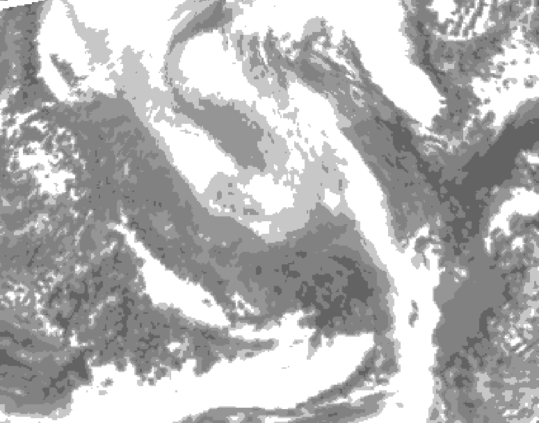 GDPS total cloud 240 hour forecast chart for Canada based on 2026/01/30 1200Z data