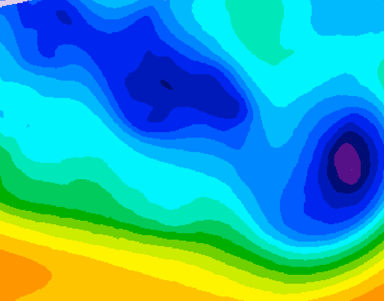 GDPS 500 millibar geopotential height 210 hour forecast chart for Canada based on 2026/01/31 1200Z data
