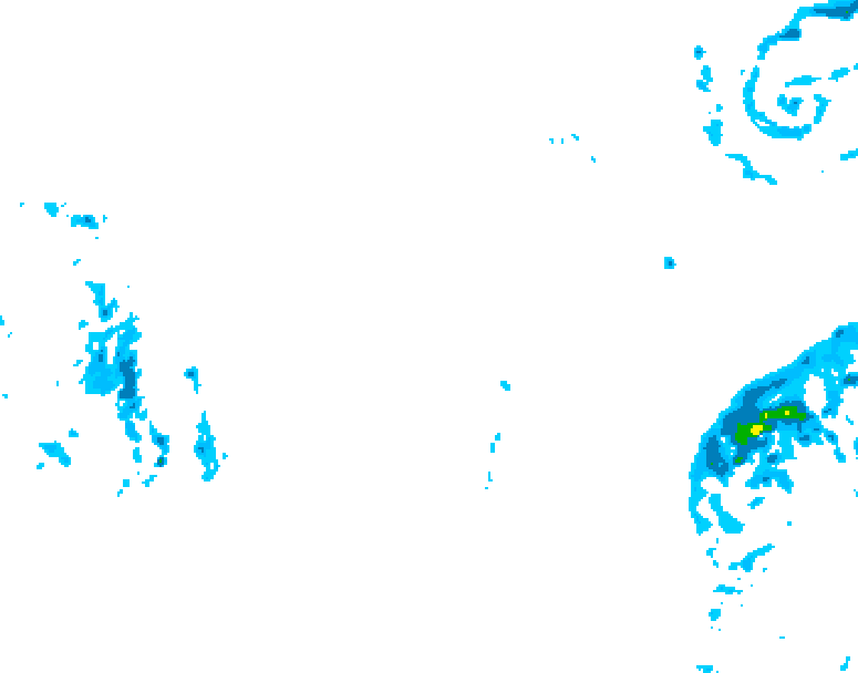 GDPS precipitation 048 hour forecast chart for Canada based on 2026/01/31 0000Z data