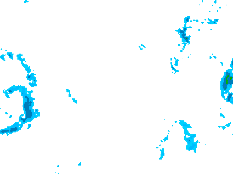 GDPS precipitation 168 hour forecast chart for Canada based on 2026/01/31 0000Z data