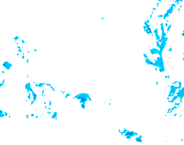GDPS precipitation 228 hour forecast chart for Canada based on 2026/01/31 0000Z data