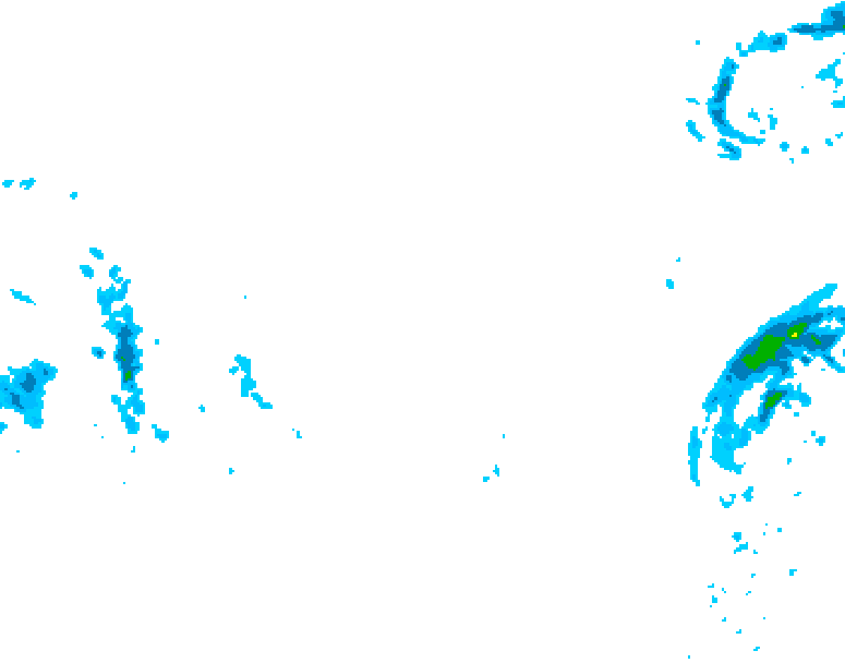 GDPS precipitation 042 hour forecast chart for Canada based on 2026/01/31 1200Z data