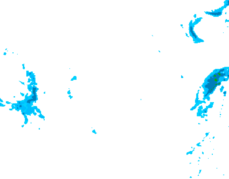 GDPS precipitation 048 hour forecast chart for Canada based on 2026/01/31 1200Z data