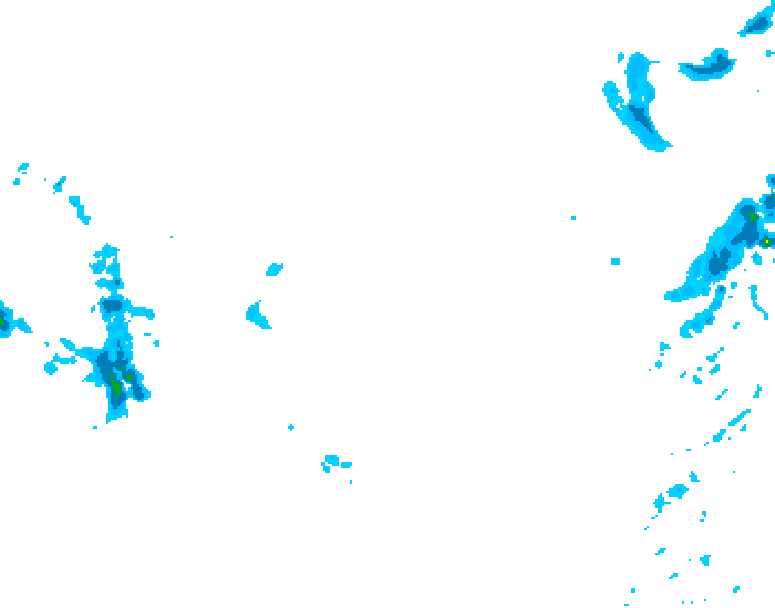 GDPS precipitation 054 hour forecast chart for Canada based on 2026/01/31 1200Z data