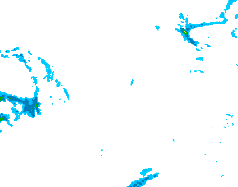 GDPS precipitation 084 hour forecast chart for Canada based on 2026/01/31 1200Z data